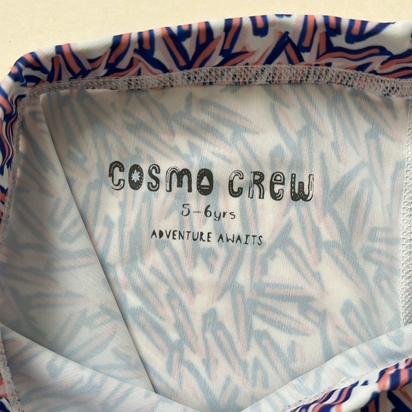 Cosmo Crew Size 5 Leggings UPF 50 for beach ski sports sustainable fabric EUC - Picture 12 of 13